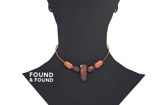 Manzanita & African Rosewood Shadow Necklace